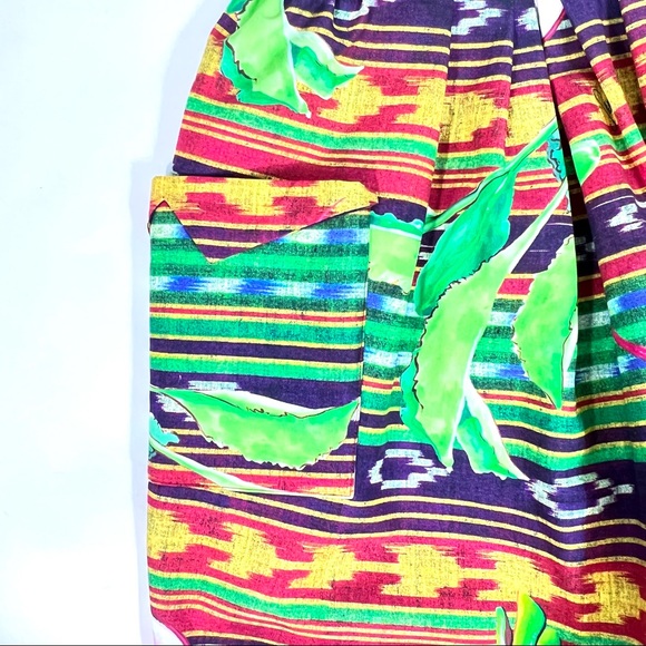 NWT Stella Jean Radish Print Fit & Flare Dress IT 40/US XS - Picture 10 of 15